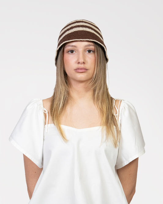Cappello all'Uncinetto alla Pescatora