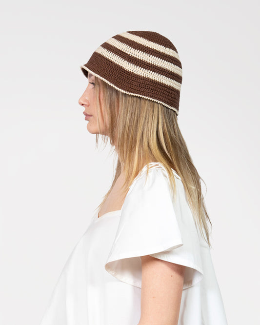 Cappello all'Uncinetto alla Pescatora