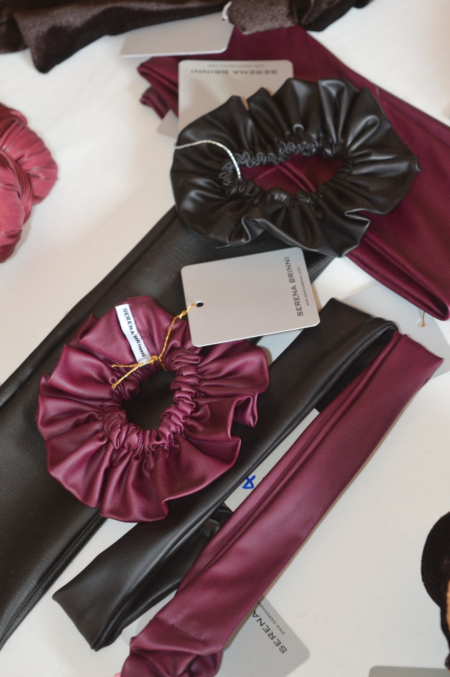 Elastico per capelli eco-pelle