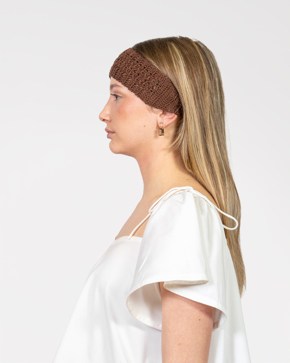 Fascia all'uncinetto in Cotone