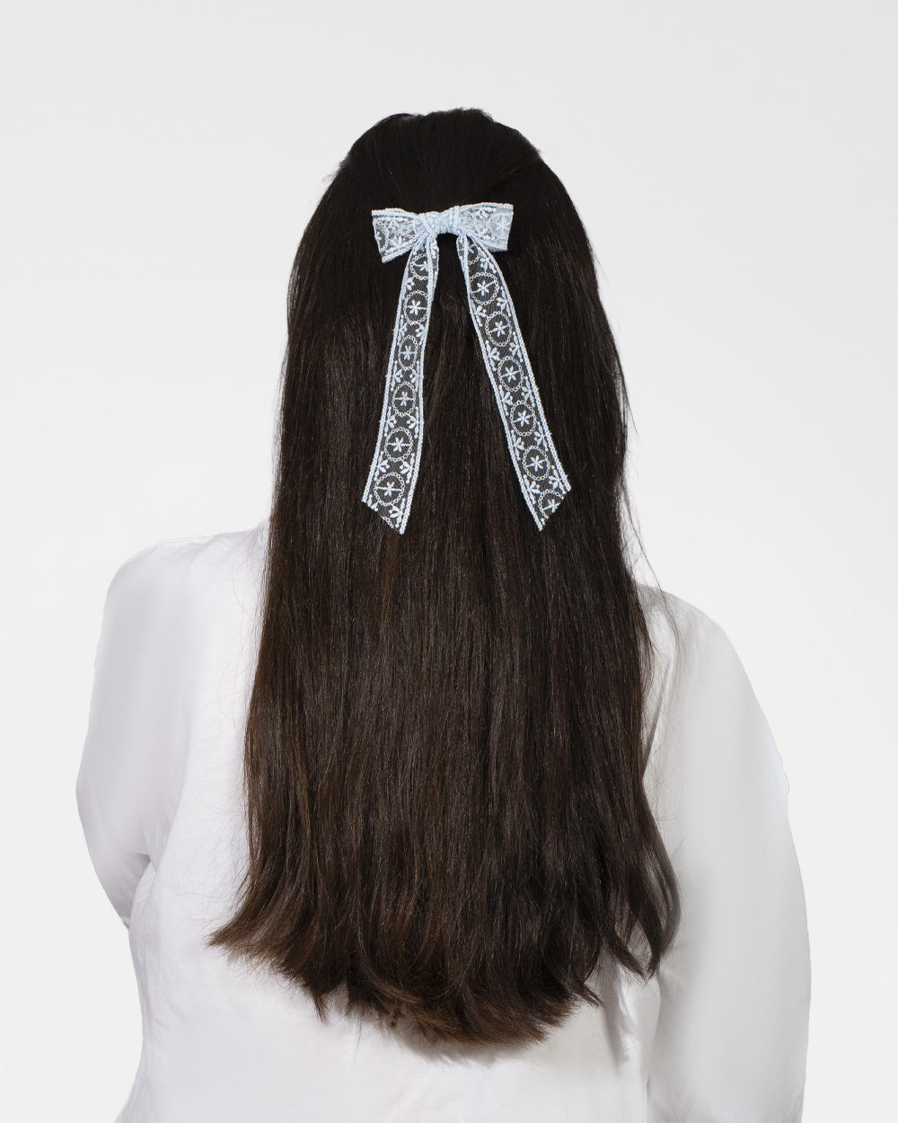 Mini Fermaglio per Capelli con Fiocco