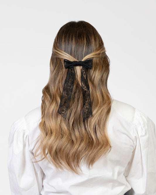 Mini Fermaglio per Capelli con Fiocco