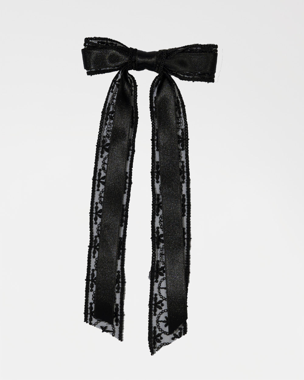 Fermaglio per Capelli in Tulle e Raso