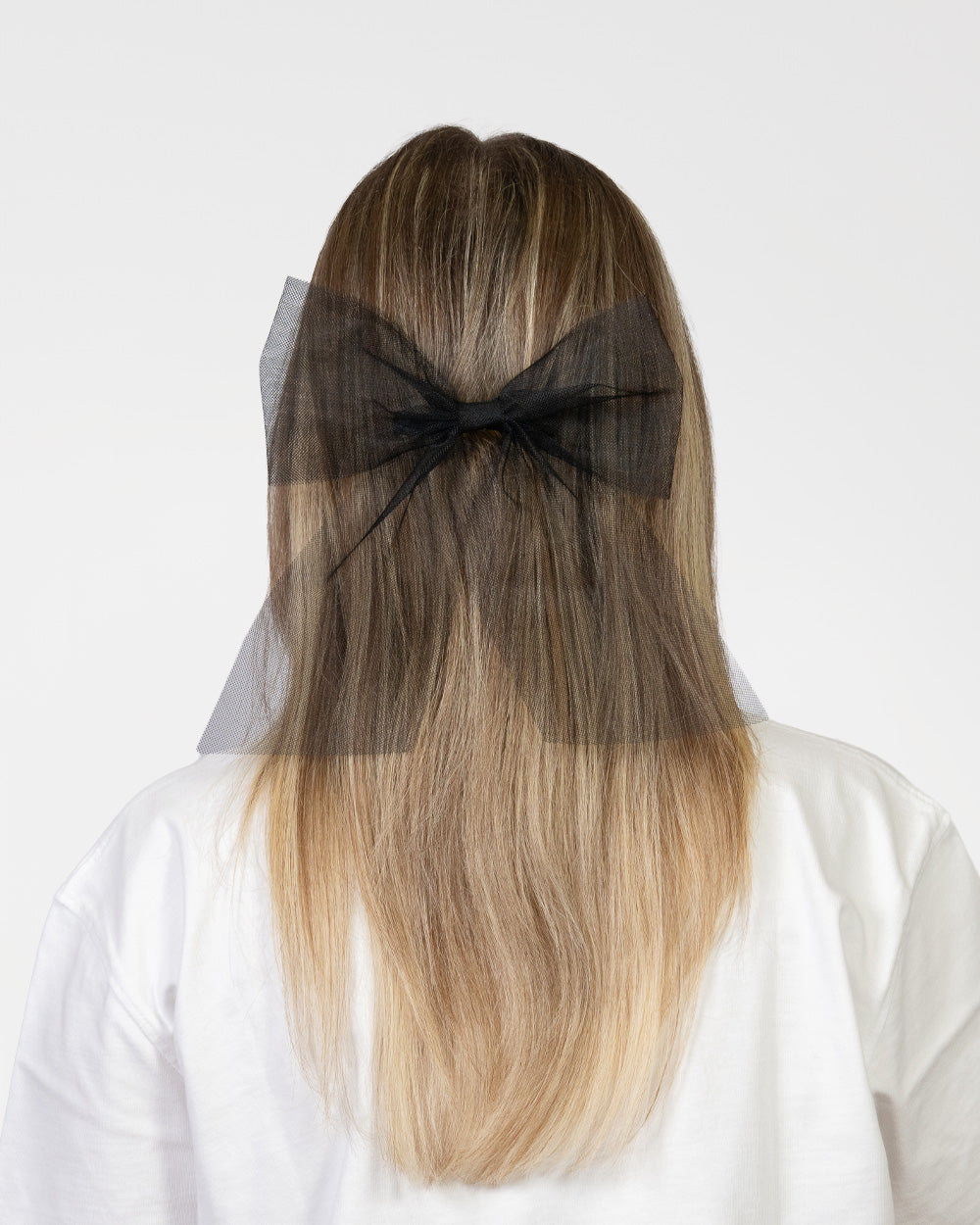Fermaglio per Capelli con Fiocco in Tulle